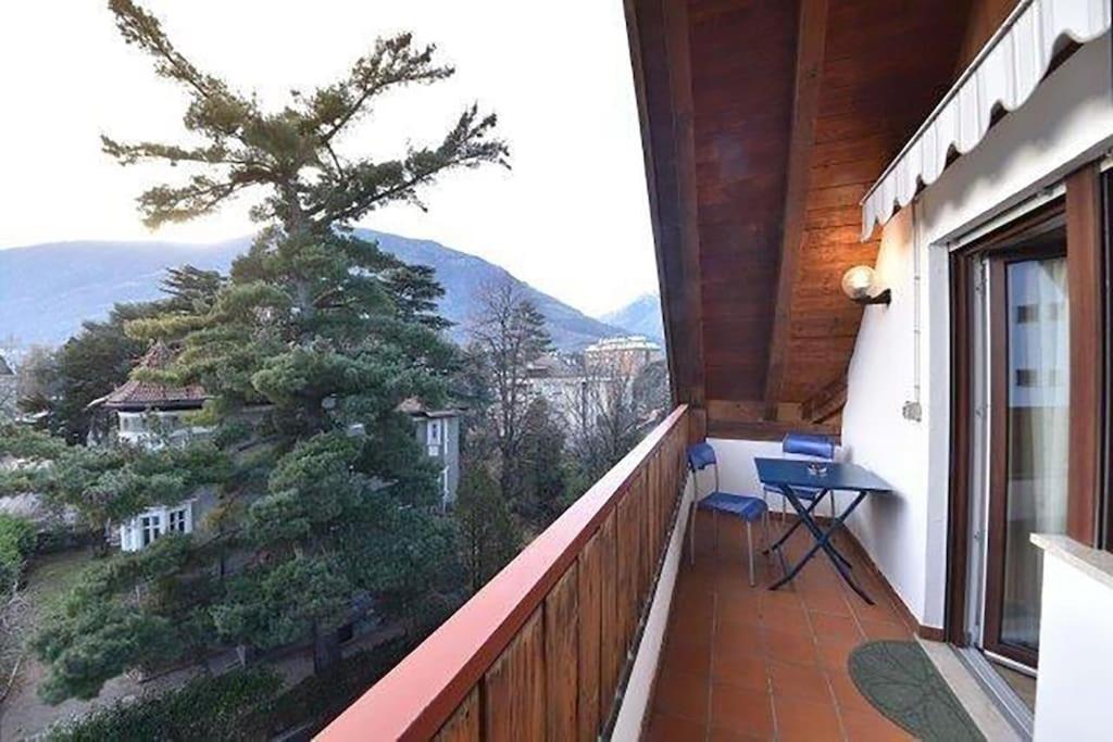 Ferienwohnung Penthouse In The Centre Meran Exterior foto